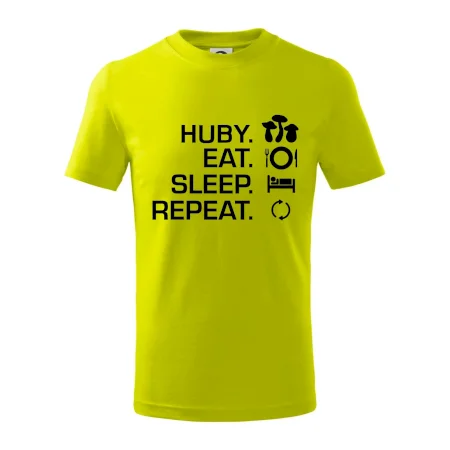 Huby Eat Sleep Repeat