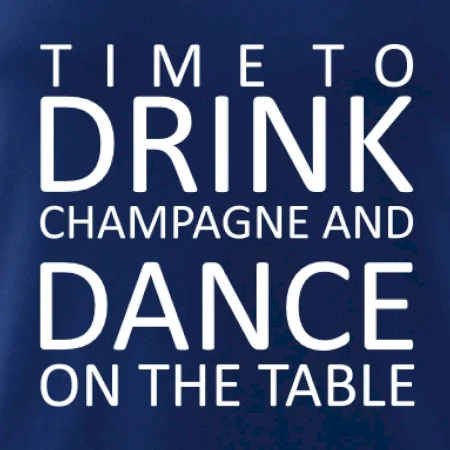 Time to drink Champagne