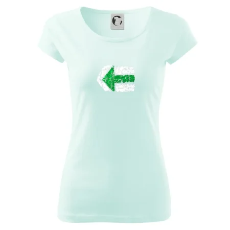 Párová turistická značka zelená