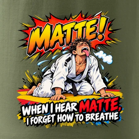 Matte vyčerpání po zápase