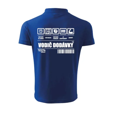 Čiarový kód - Vodič dodávky