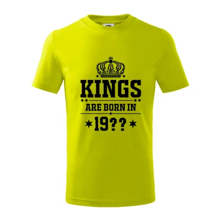 Kings are born in vlastný ročník