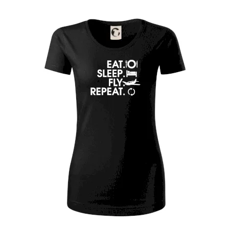 Eat sleep fly repeat