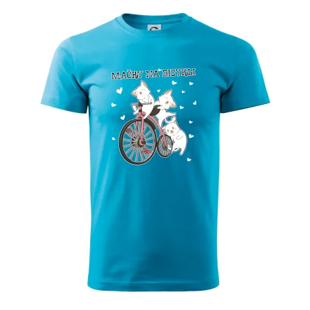 Mačky na bicykli