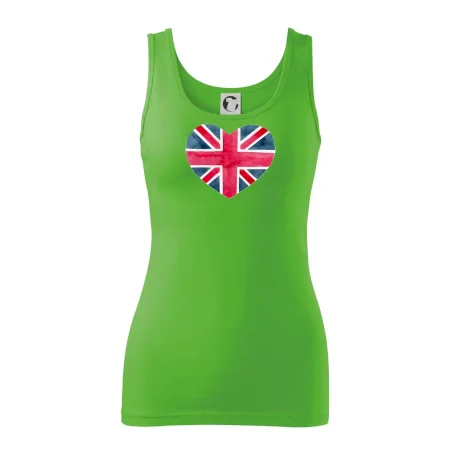 Britské srdce maľované
