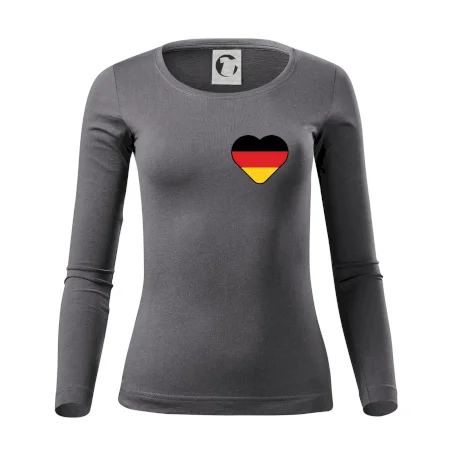 Germany love prso - Nemecká vlajka