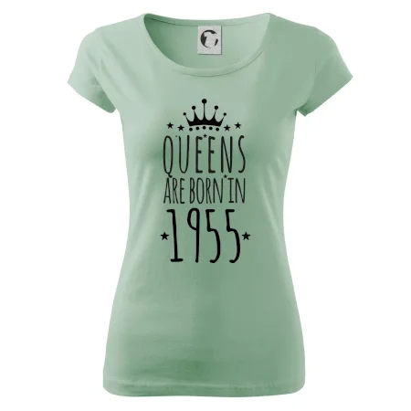 Queens are born in 1955