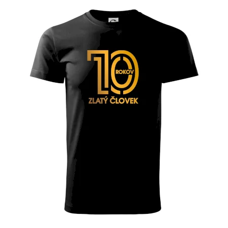 10 rokov zlatý človek