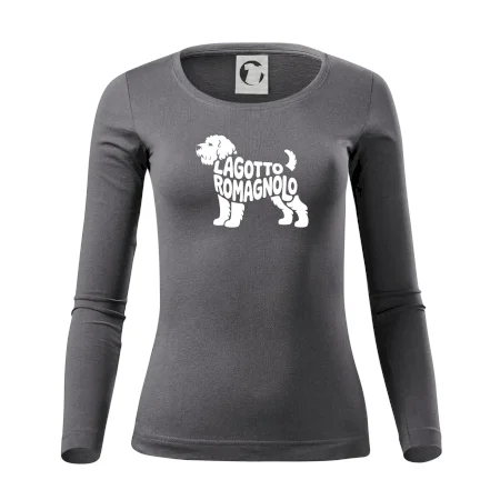 Lagotto romagnolo nápis v tele