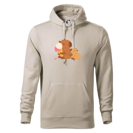 Kapybara so zmrzlinou