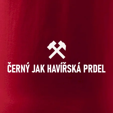 ČERNÝ JAK HAVÍŘSKÁ PRDEL﻿