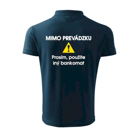 Mimo prevádzku prosím, použite iný bankomat