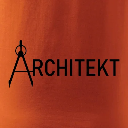 Architekt nápis