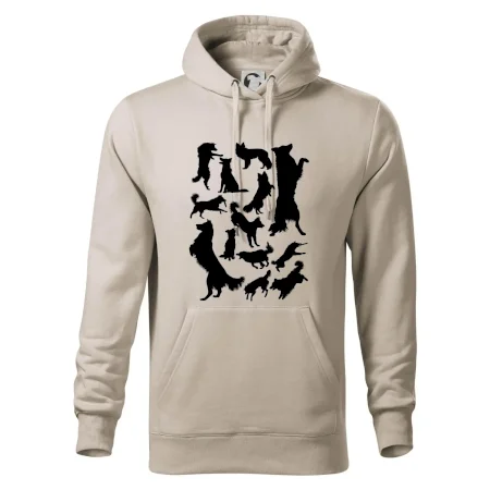 Border kólia siluety