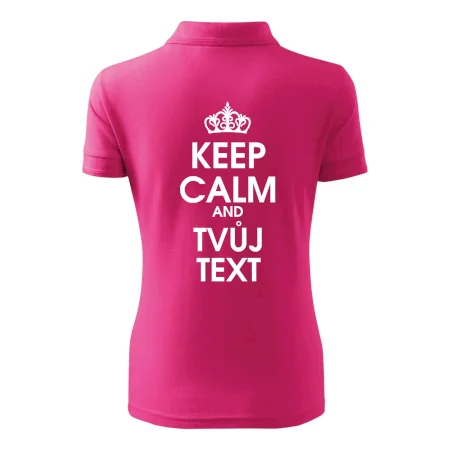 Keep calm - váš text
