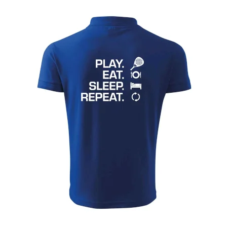 Play eat sleep repeat padel