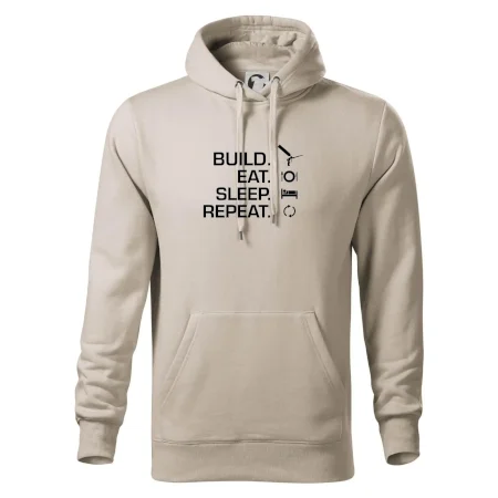 Build eat sleep repeat - montážna pena