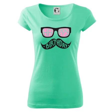 Mustache narozeniny - okuliare