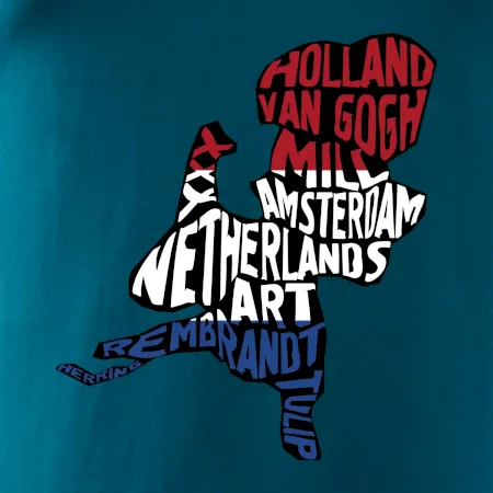 Mapy - názvy miest - Holandsko