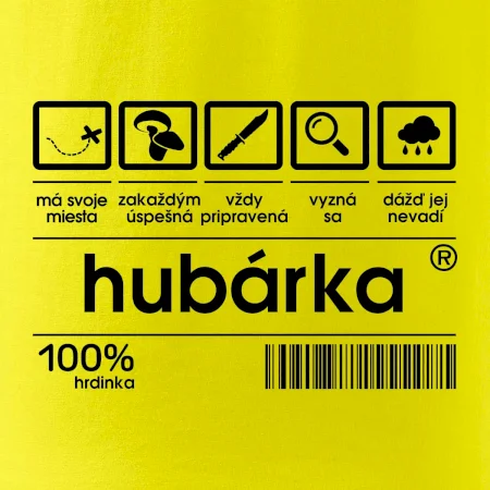 Čiarový kód Hubárka