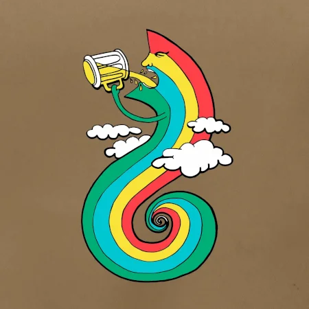 Pijem ako dúha (Pecka design)