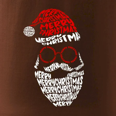 Merry Christmas obličej