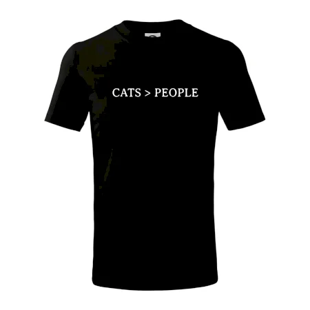Cats > people