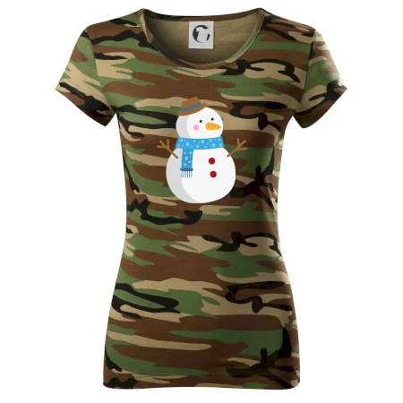 Snehuliak so šálom