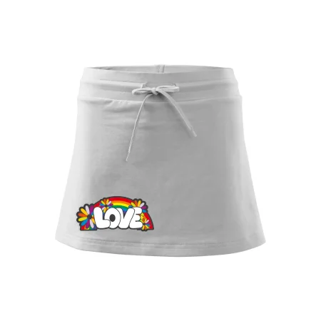 Love s dúhou v pozadí