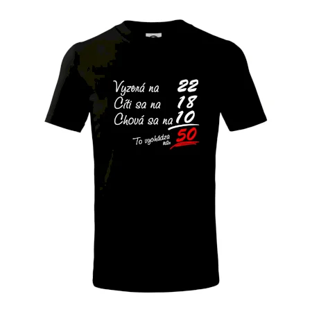 Vyzerá, cíti sa, chová sa - 50 rokov