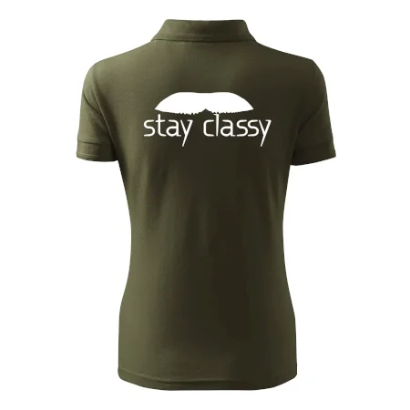 Stay Classy - mustache