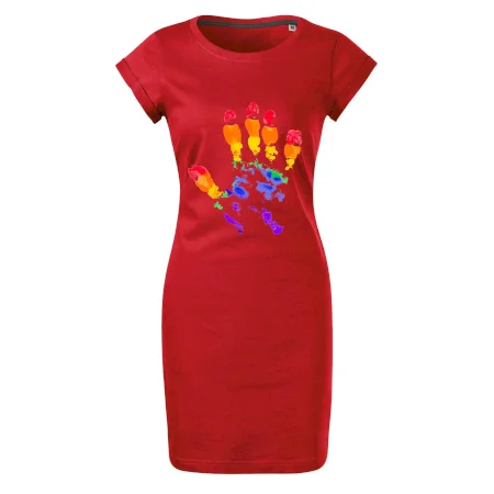 LGBT hand print