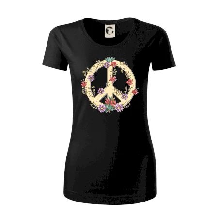 Peace symbol pieskový