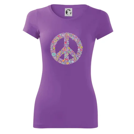 Peace symbol lístočky