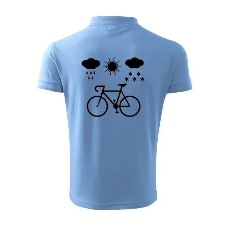 Cyklista za každého počasia