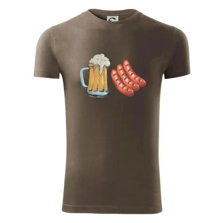 Pivo a klobása