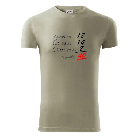 Vyzerá, cíti sa, chová sa - 40 rokov