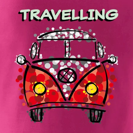 Traveling kreslené auto (lulu_art)