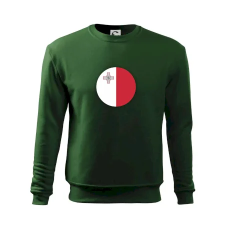 Vlajka Malta okrúhla veľká