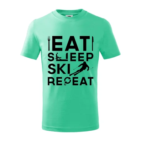 Eat sleep ski repeat