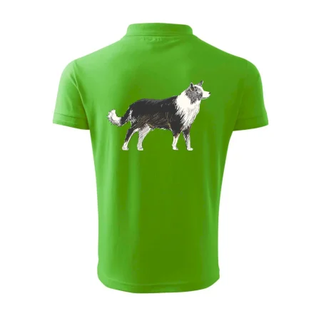 Border kólia kreslená