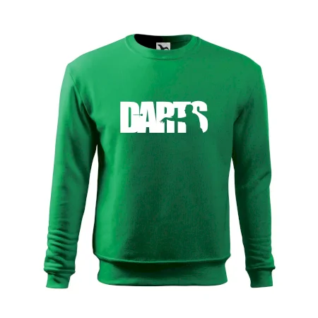 Darts - nápis so šípkarom