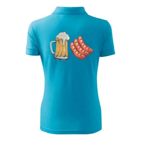 Pivo a klobása