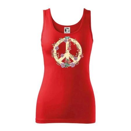Peace symbol pieskový