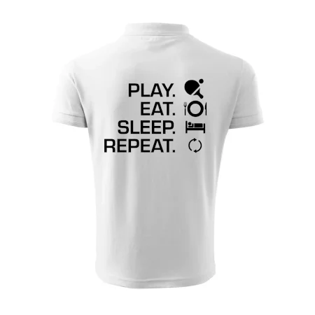 Stolný tenis - eat sleep