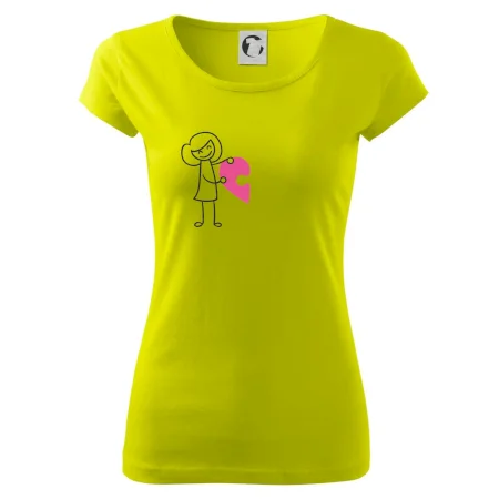 Párové tričká puzzle postavička