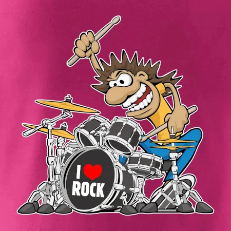 I love rock bubeník