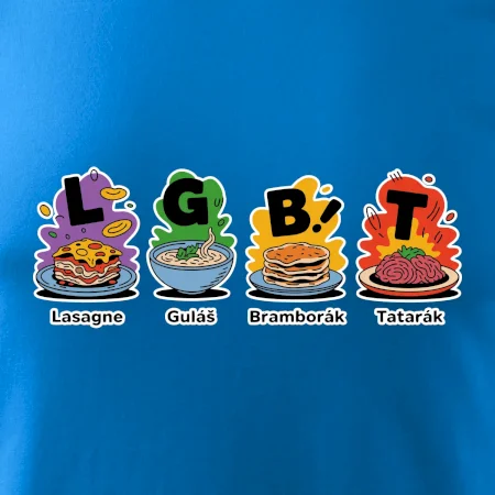 LGBT - Lasagne, Guláš, Bramborák, Tatarák