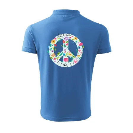 Peace and love symbol