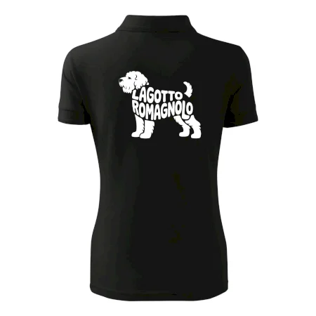 Lagotto romagnolo nápis v tele